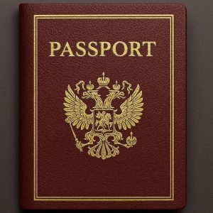 24 Luxury Passport Cover with Gold Foil Stamping