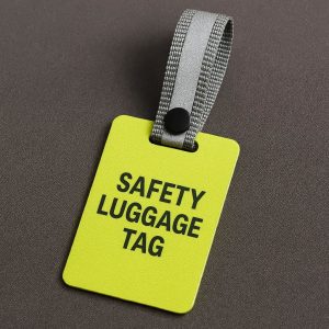 7 Reflective Strap Safety Luggage Tag