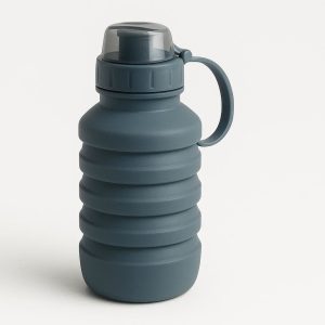 9 Collapsible Silicone Travel Water Bottle