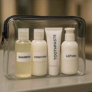 27 Clear TSA Approved Toiletry Bag